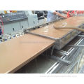 wpc/pvc door panel profile production machine line